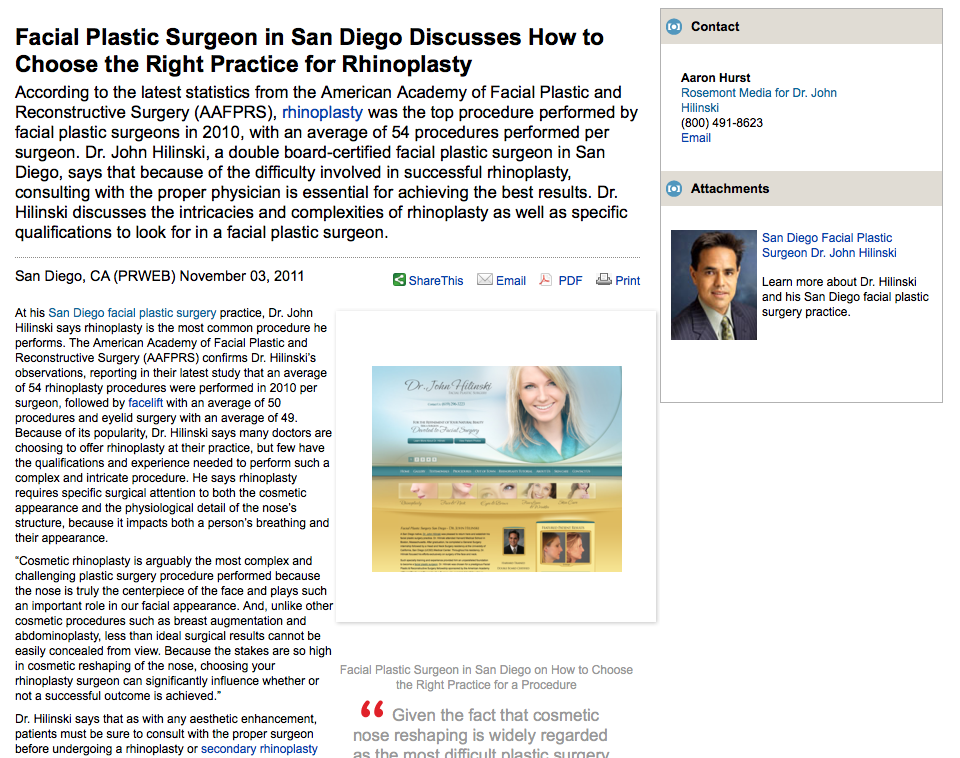 facial, plastic, surgeon, surgery, rhinoplasty, san, diego, ca