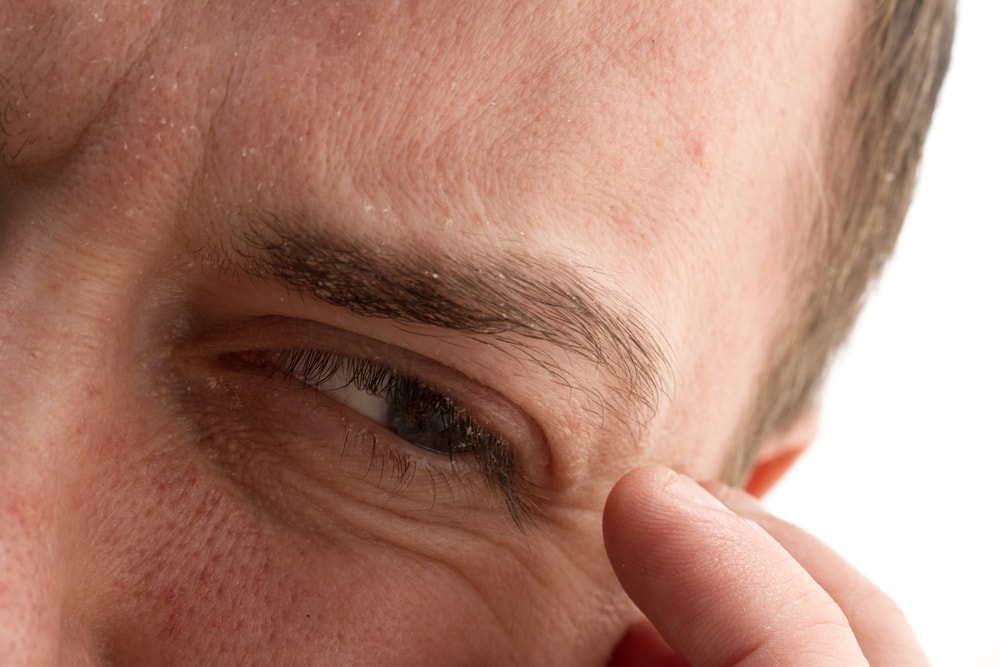 eye close up